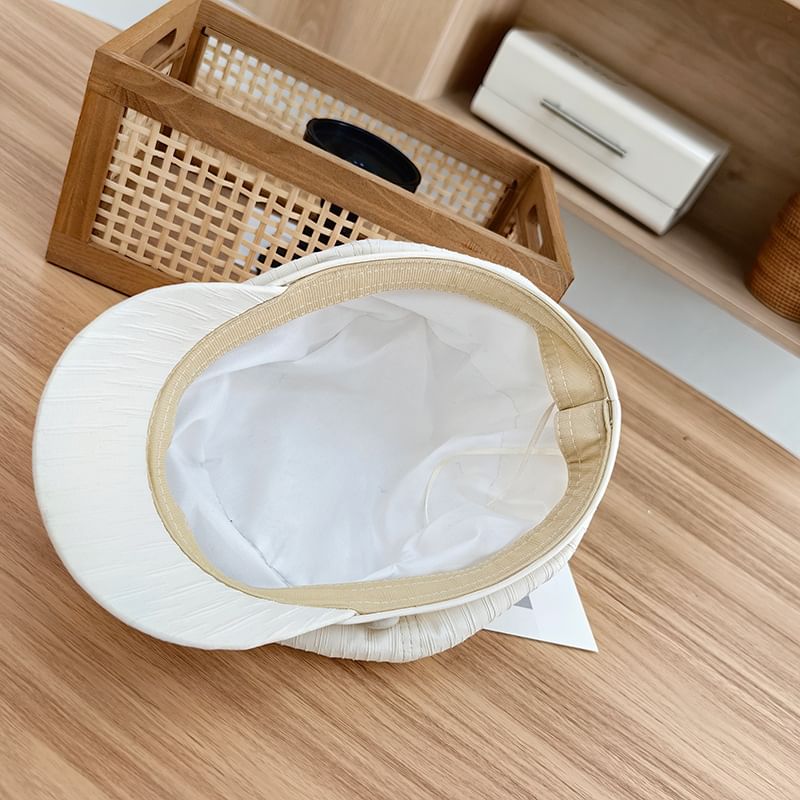 Cap Plate Newsboy Metal