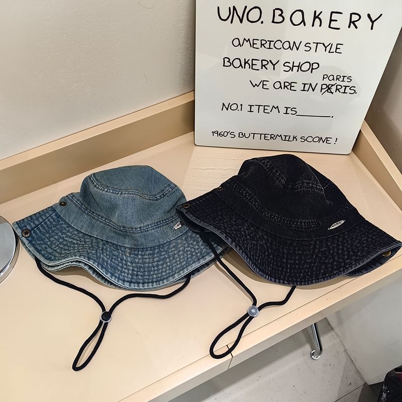 Denim Hat Bucket