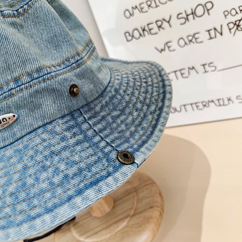 Denim Hat Bucket