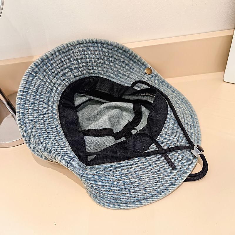 Denim Hat Bucket