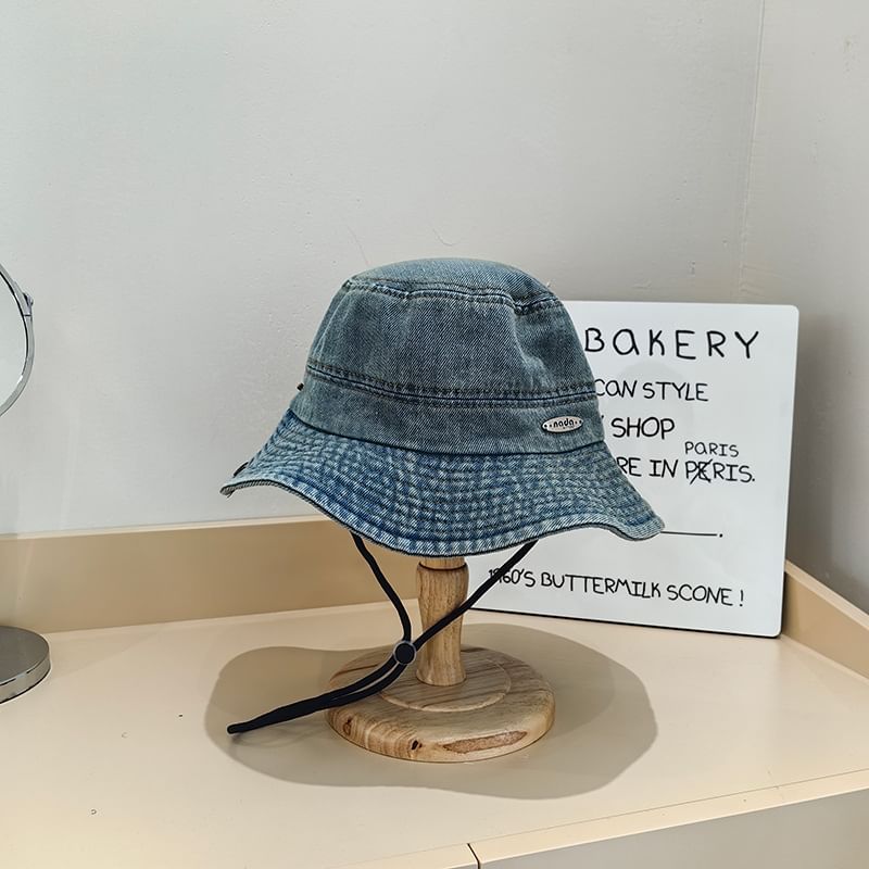 Denim Hat Bucket