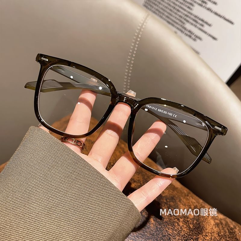 Blue Light Blocking Square Glasses Frame