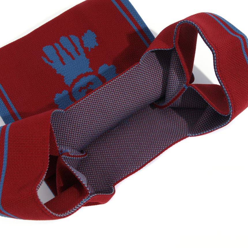 Dog Jacquard Knit Tote Bag