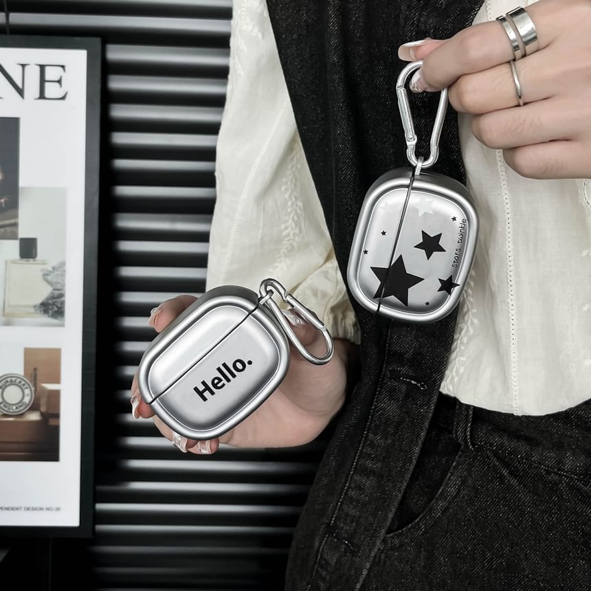 Skin With Charm Metallic Pro Earphone Star AirPods / Case