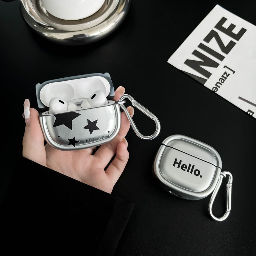 Skin With Charm Metallic Pro Earphone Star AirPods / Case