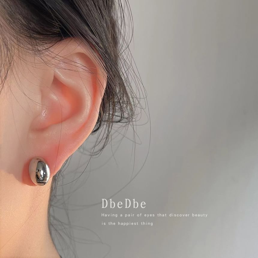 Polished Alloy Cuff Bead Ear