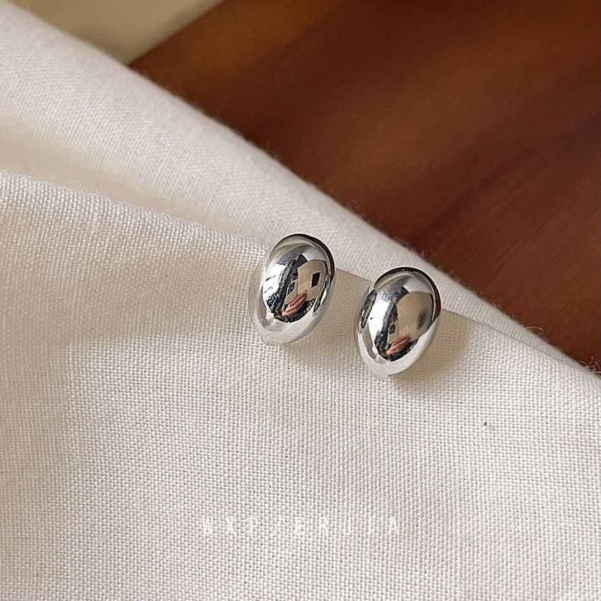 Polished Alloy Cuff Bead Ear