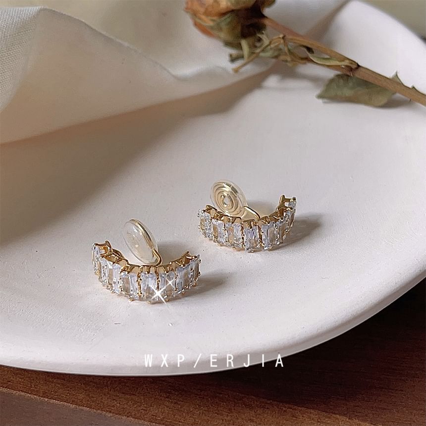 Alloy Cuff Ear Rhinestone