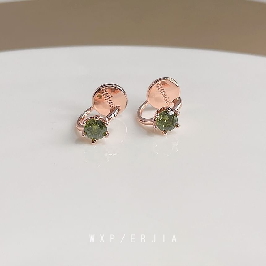 Ear Cuff Rhinestone Alloy