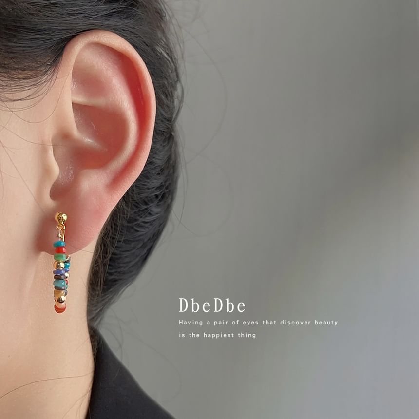 Alloy Hoop Ear Bead Cuff