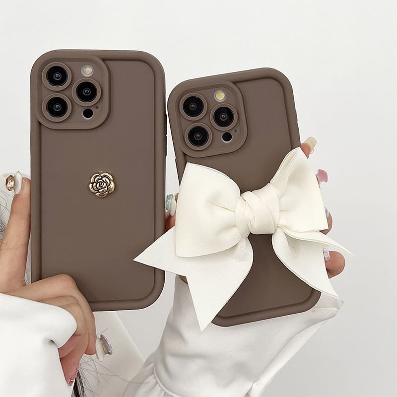 Case / Floral Phone Bow