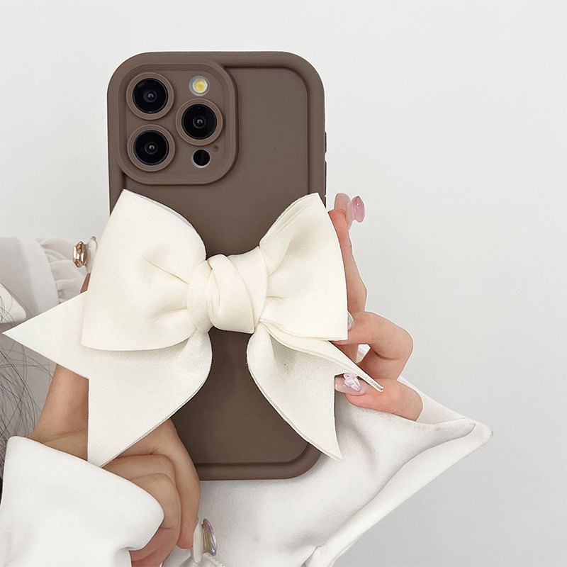 Case / Floral Phone Bow
