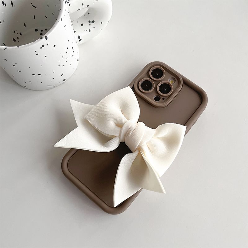 Case / Floral Phone Bow