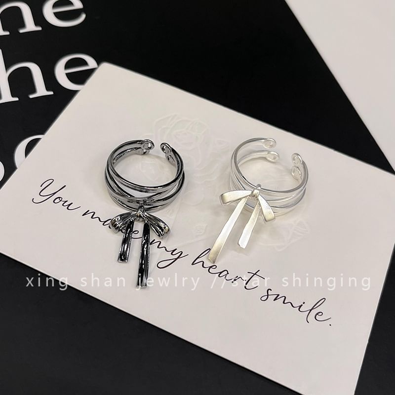 Open Bow Ring