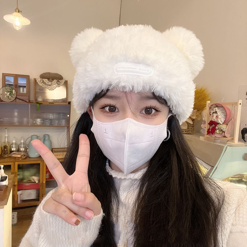 Hat Chenille Ear Bera