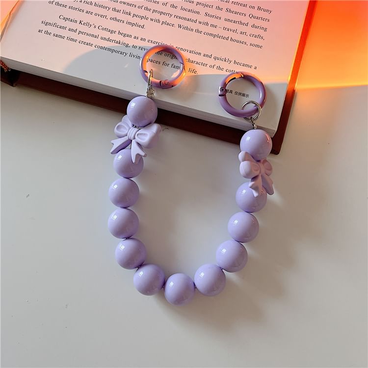 Bow Strap Phone Bead