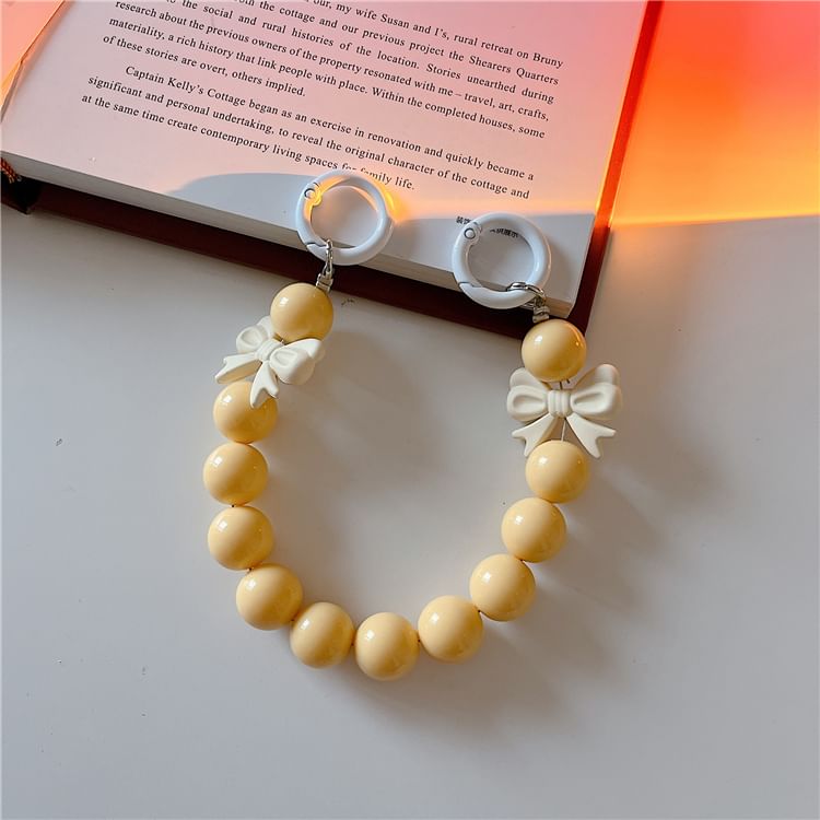 Bow Strap Phone Bead
