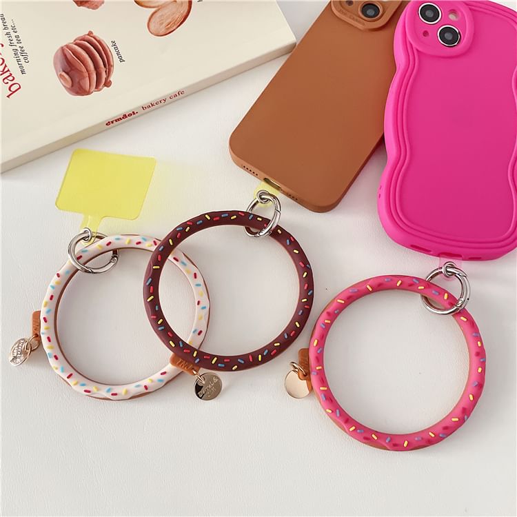 with Phone Hoop Strap Pad Lanyard