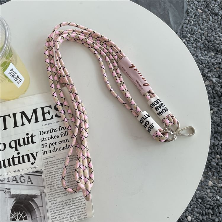 Phone Lettering Pad with Lanyard