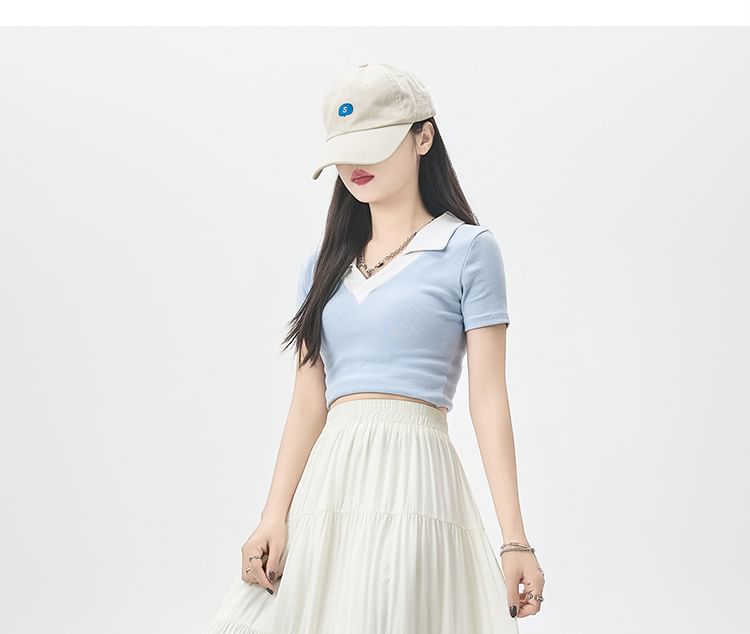 Skirt Maxi A-Line High Plain Waist