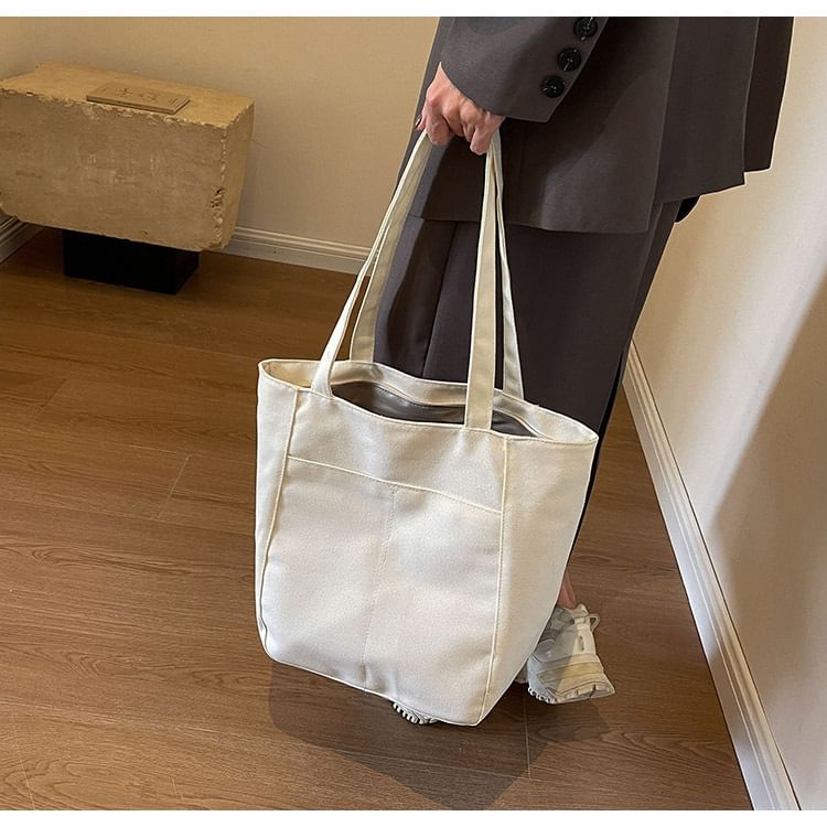 Bag Tote Canvas Plain