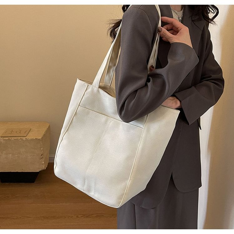 Bag Tote Canvas Plain