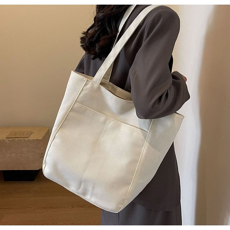 Bag Tote Canvas Plain