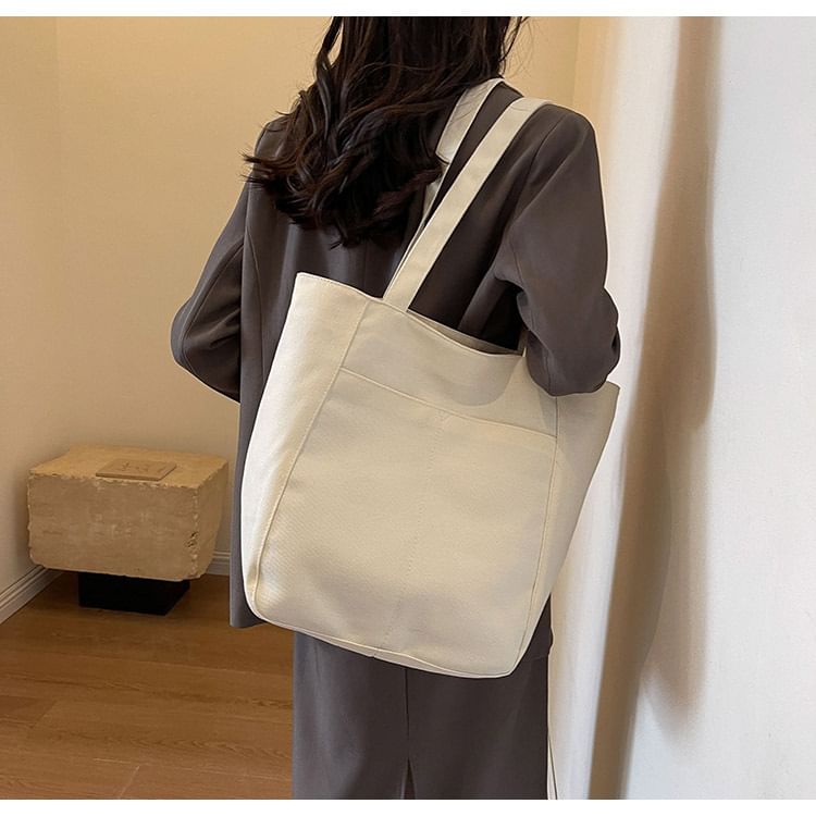 Bag Tote Canvas Plain