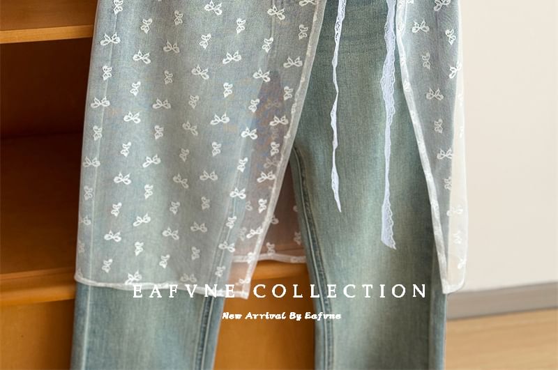 Lace Apron (Various Half Skirt Designs)