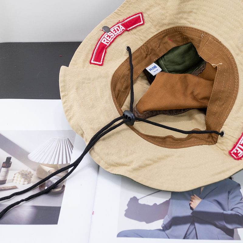 Applique Hat Color Block Boonie