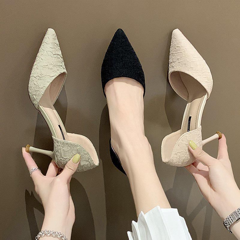 Stiletto Pointed D'Orsay Pumps