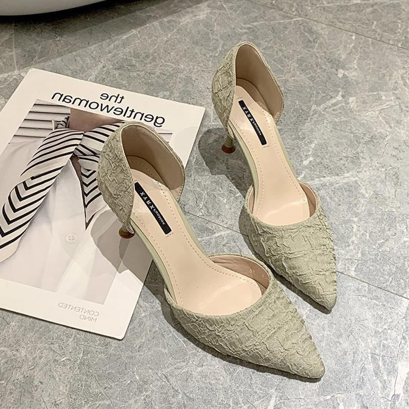 Stiletto Pointed D'Orsay Pumps