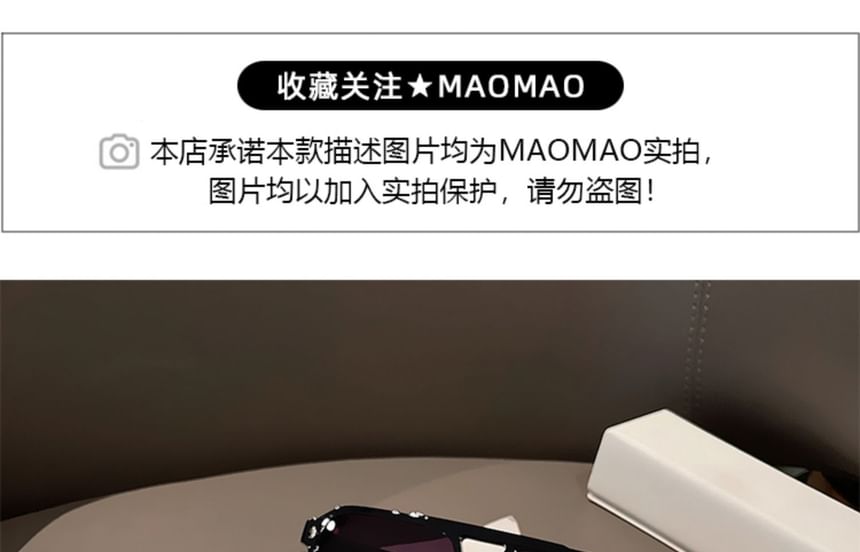 Frame Sunglasses Oversized