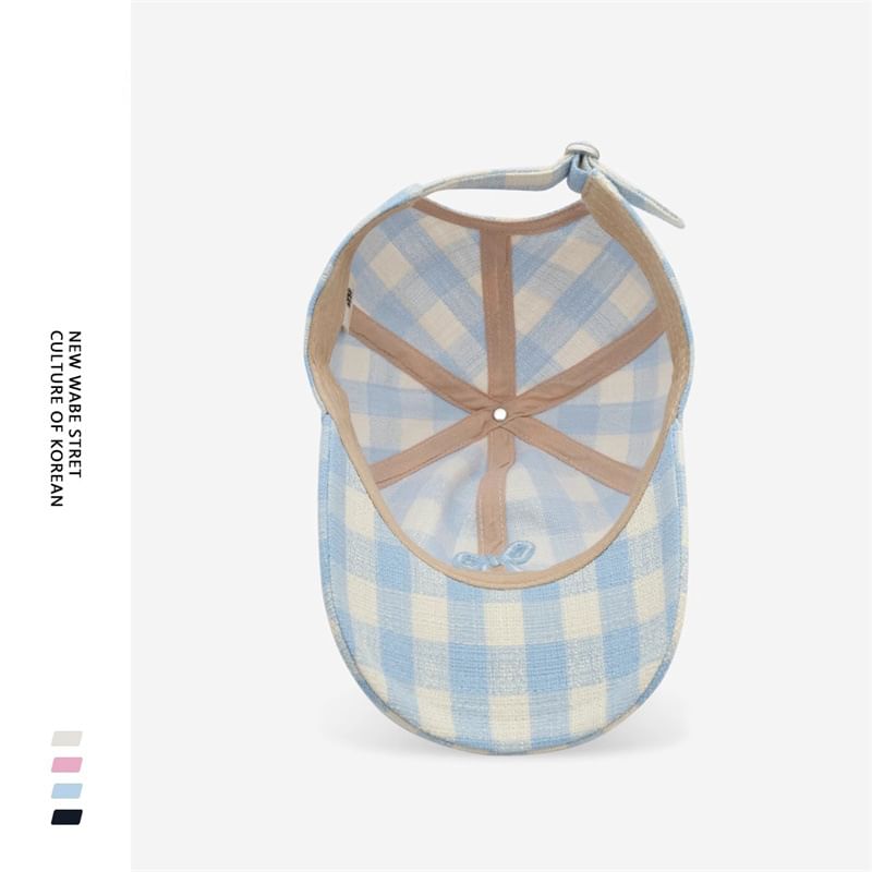 Baseball Embroidered Cap Bow