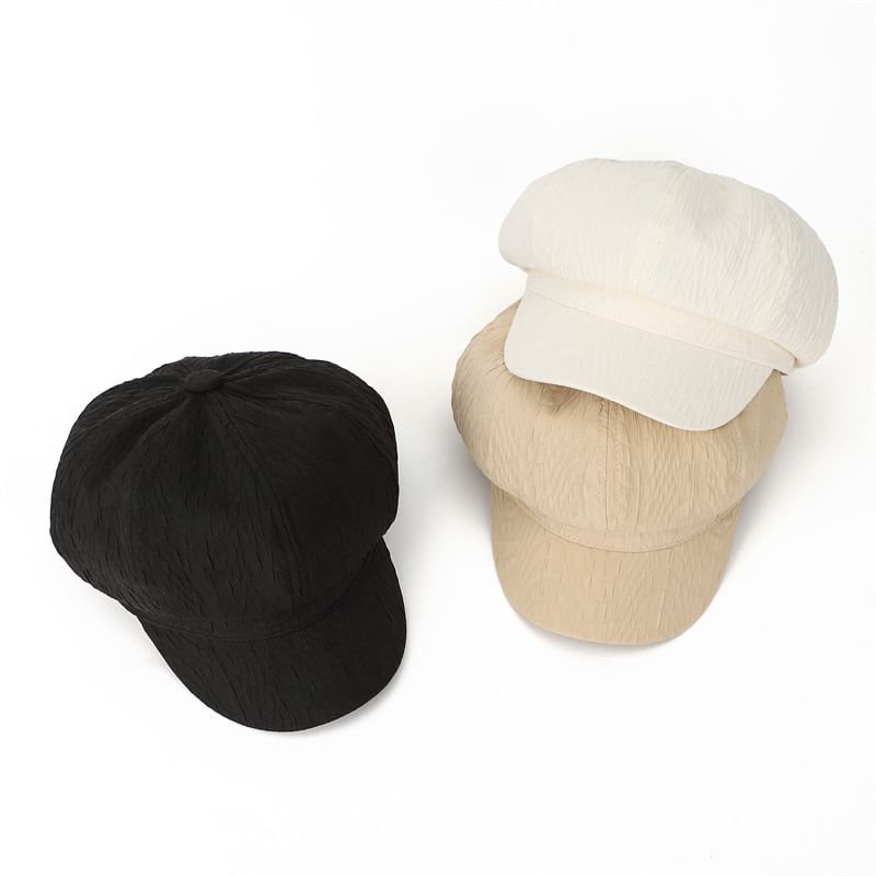 Plain Cap Newsboy