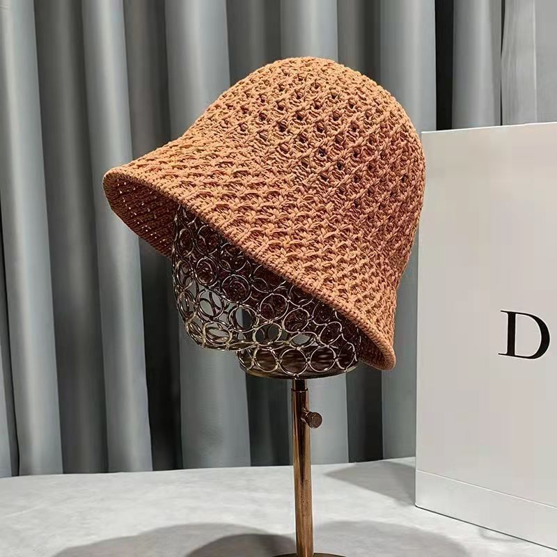 Hat Plain Straw Bucket