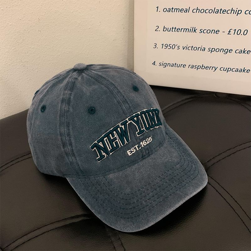 Cap Embroidered Lettering