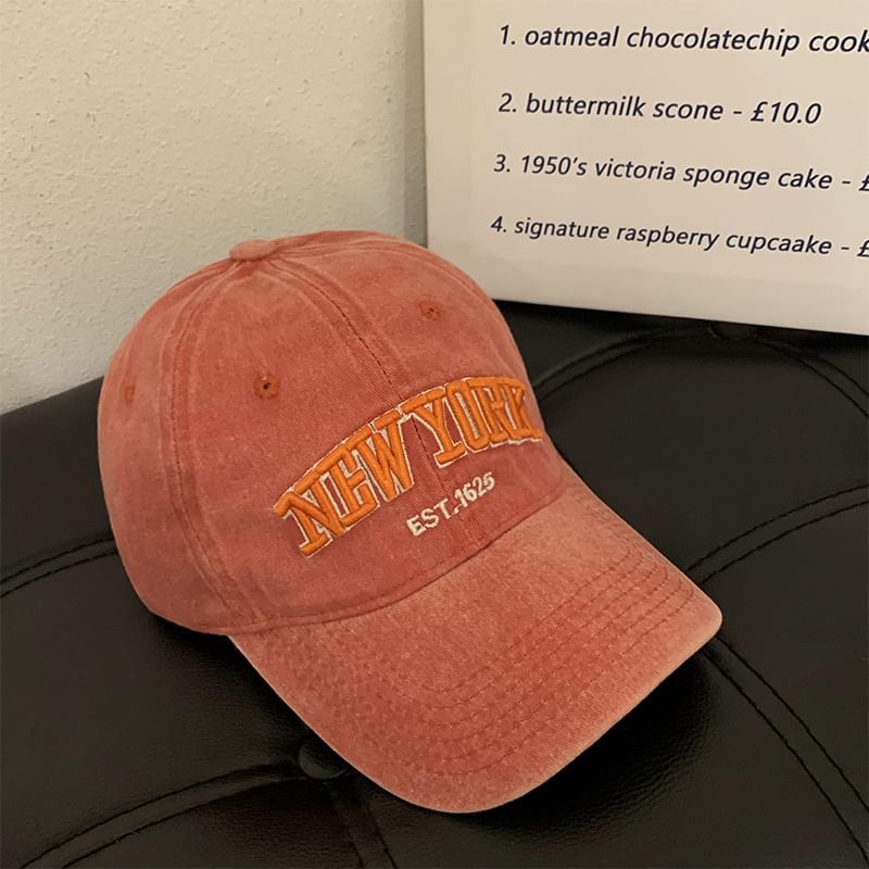 Cap Embroidered Lettering
