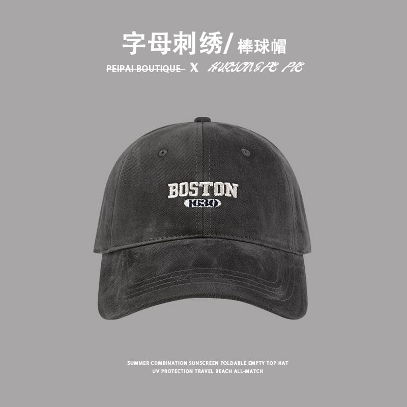 Cap Lettering Embroidered