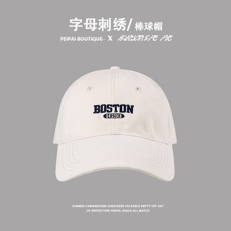 Cap Lettering Embroidered