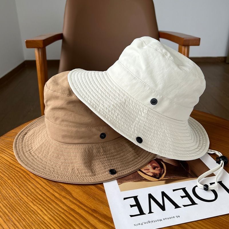 Plain Bucket Hat