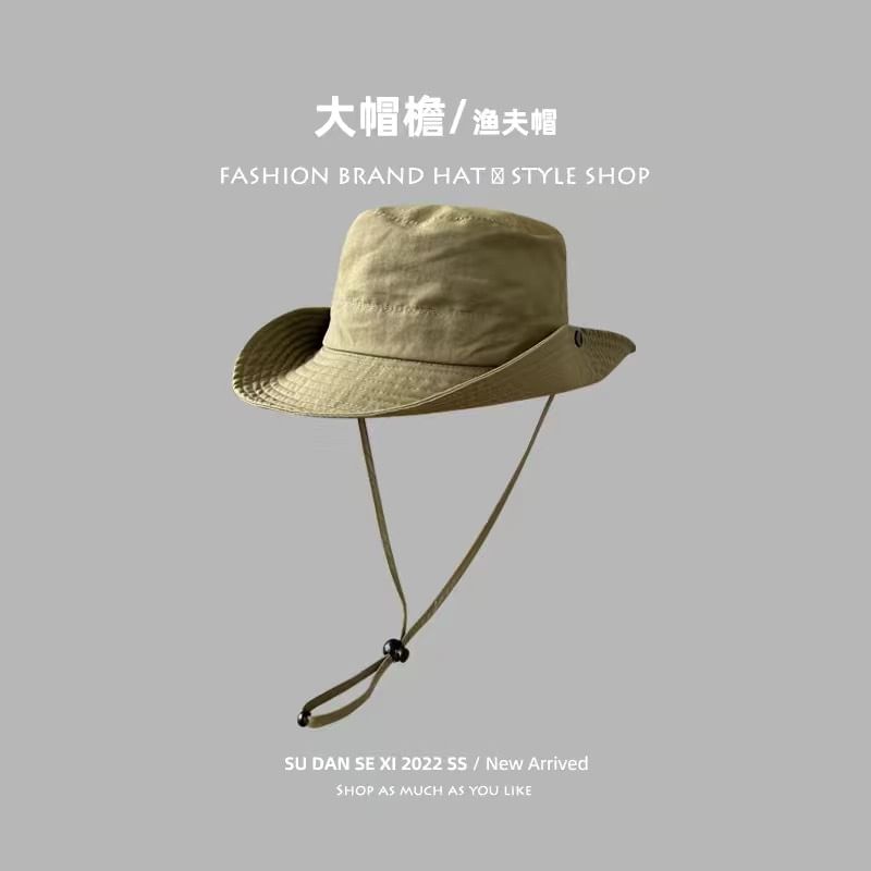 Plain Bucket Hat