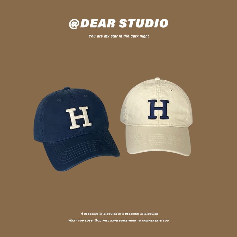Embroidered Cap Lettering