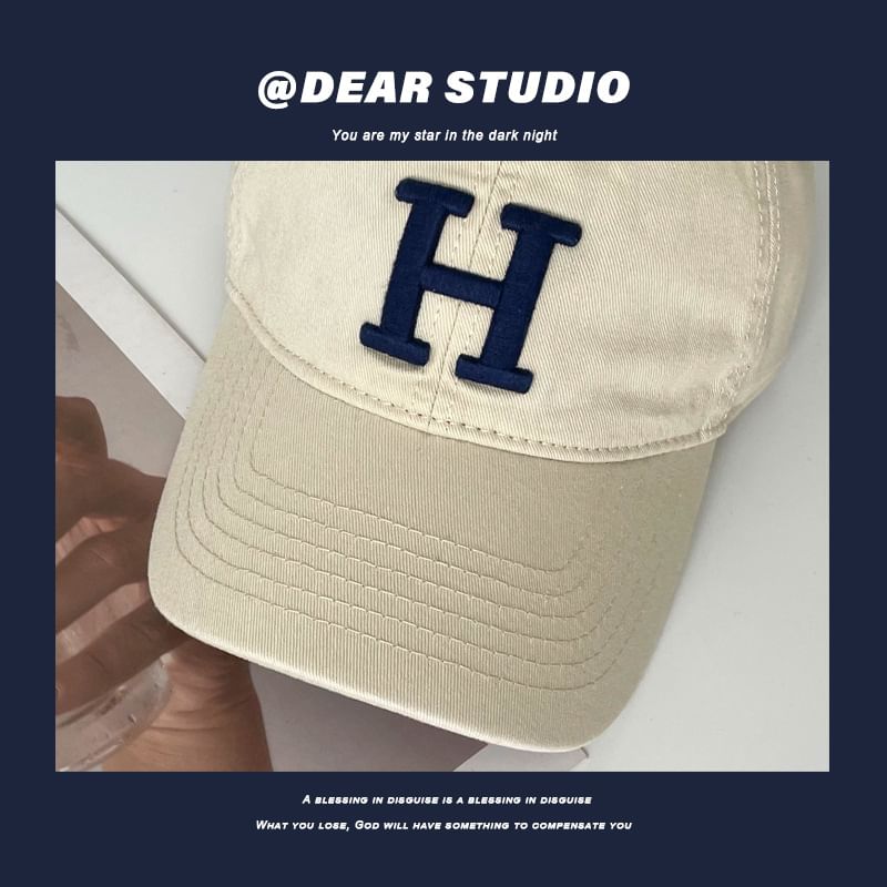 Embroidered Cap Lettering