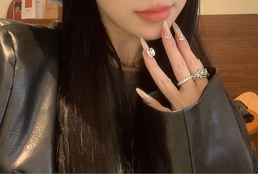 Gradient Hat Denim Bucket Frayed Washed