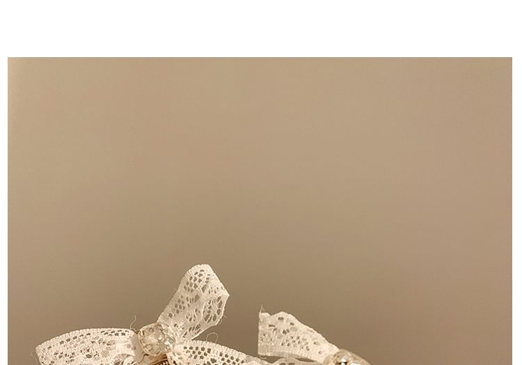 Lace Hair Set Clip / Bow