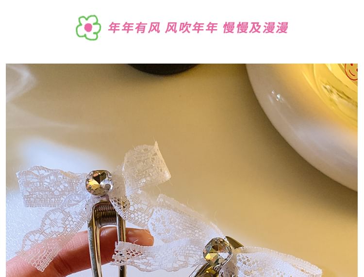 Lace Hair Set Clip / Bow