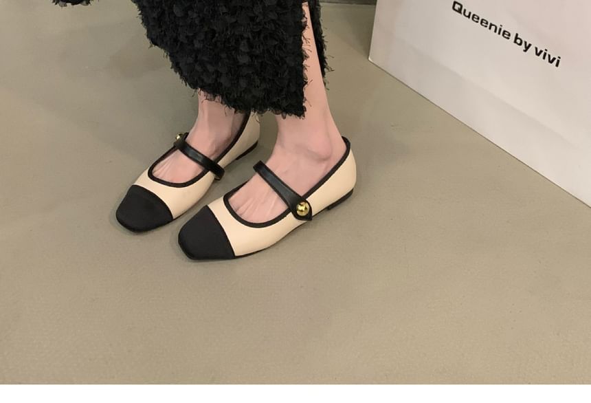 Mary Shoes Jane Toe Cap