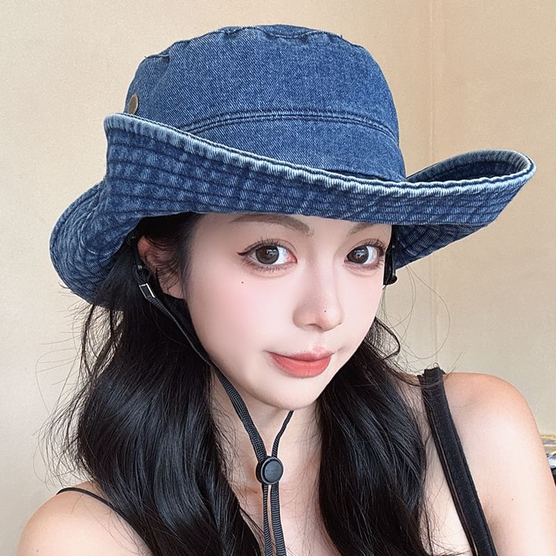 Denim Hat Boonie Washed