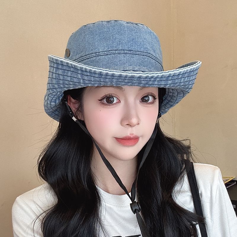 Denim Hat Boonie Washed